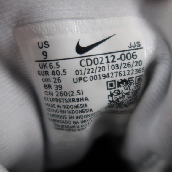 Nike Shoes Womens 9 Training Athletic Sneakers Workout Gym Fitness Active Grey - Picture 8 of 13